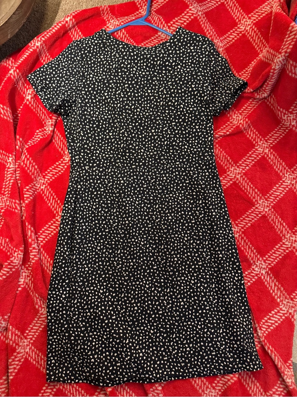 Black and white dress
